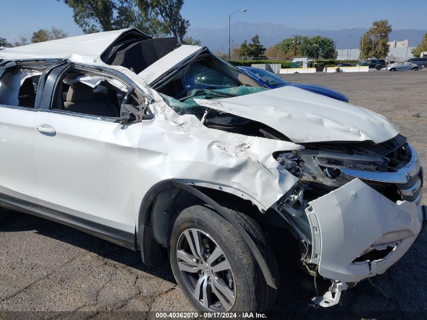 2018 Honda Pilot Ex-L VIN: 5FNYF5H56JB026538 Lot: 40362070