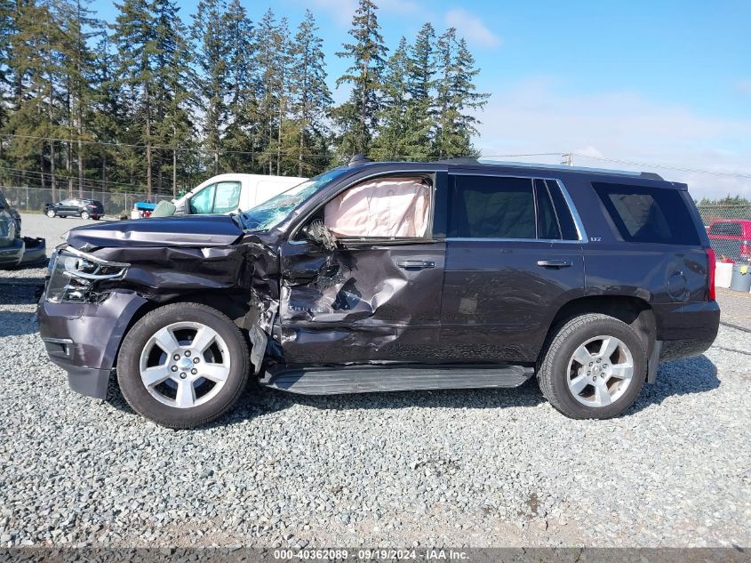 2015 Chevrolet Tahoe Ltz VIN: 1GNSKCKC8FR654784 Lot: 40362089