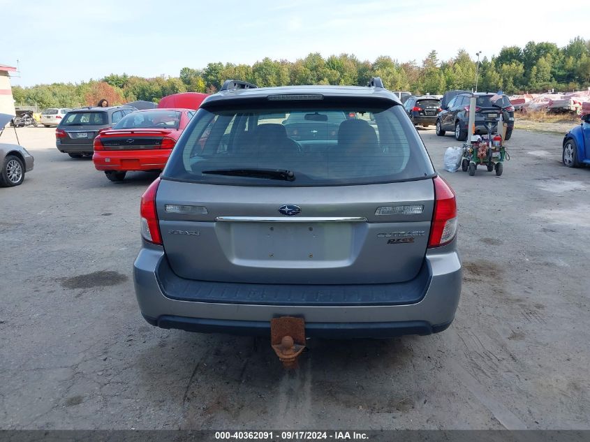 2008 Subaru Outback VIN: 4S4BP60C987353742 Lot: 40362091