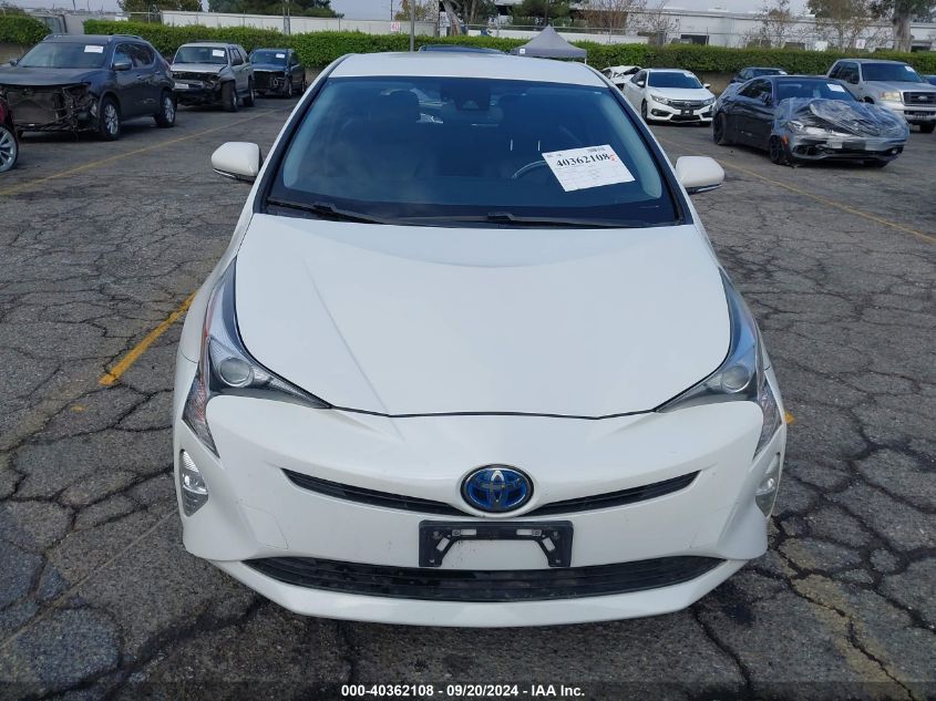 2016 Toyota Prius Four Touring VIN: JTDKARFU9G3004741 Lot: 40362108