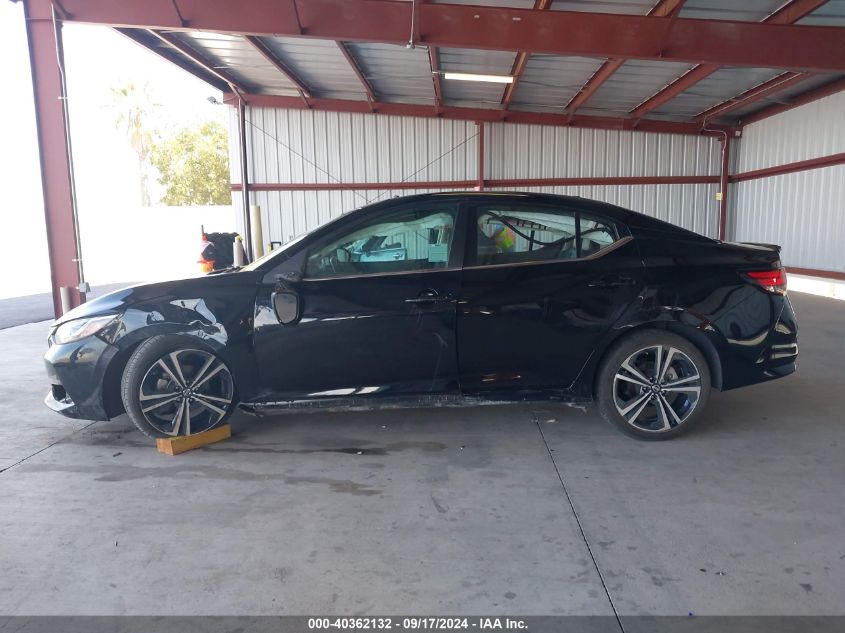 2021 Nissan Sentra Sr Xtronic Cvt VIN: 3N1AB8DV0MY288250 Lot: 40362132