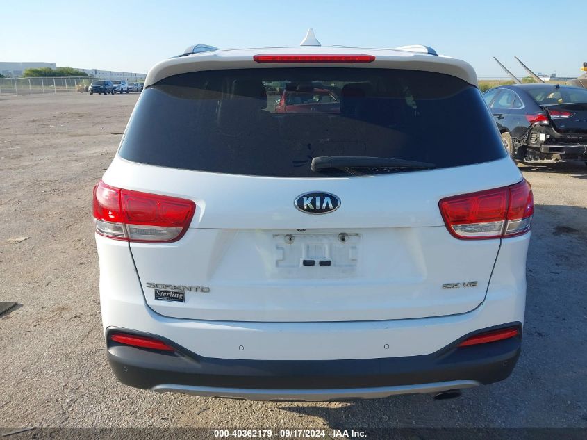 2017 Kia Sorento Ex VIN: 5XYPH4A52HG231254 Lot: 40362179