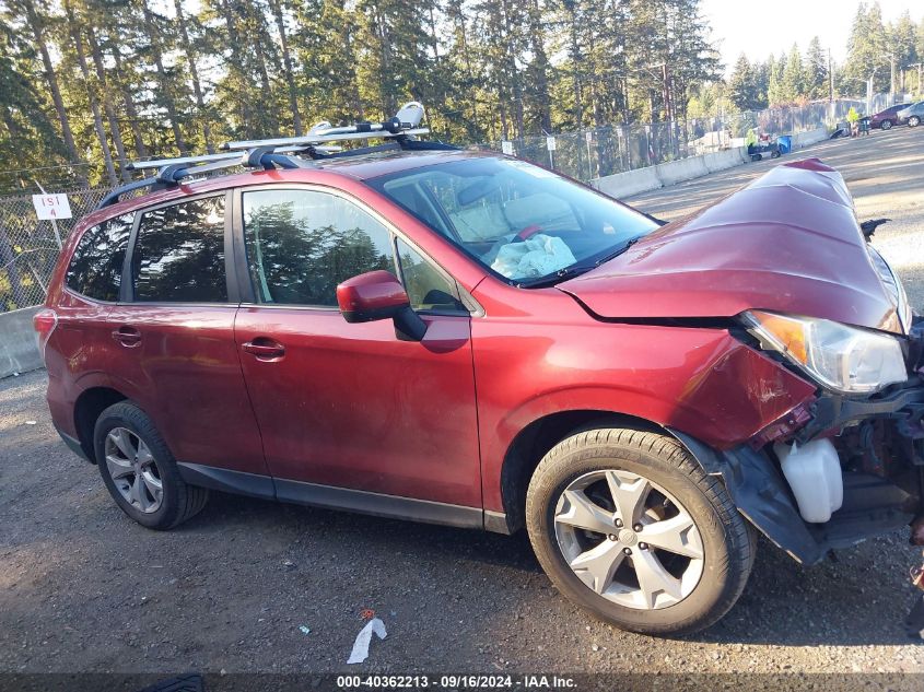 2014 Subaru Forester 2.5I Premium VIN: JF2SJAEC5EH489052 Lot: 40362213