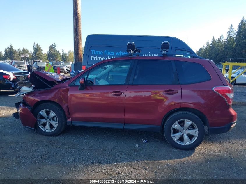 2014 Subaru Forester 2.5I Premium VIN: JF2SJAEC5EH489052 Lot: 40362213