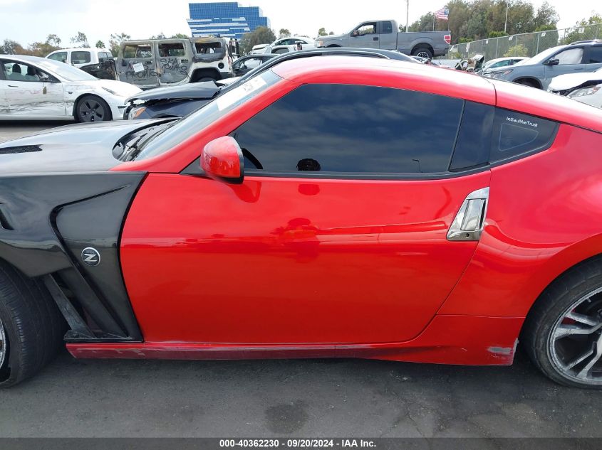 2019 Nissan 370Z Sport VIN: JN1AZ4EHXKM422470 Lot: 40362230