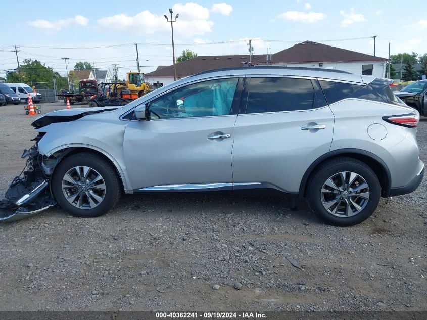 2018 Nissan Murano Sv VIN: 5N1AZ2MG4JN118775 Lot: 40362241