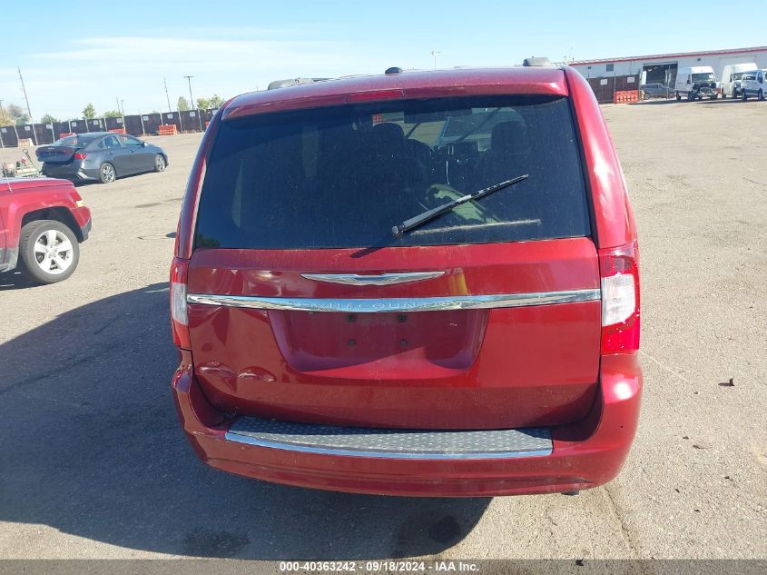 2C4RC1BG0GR253639 2016 Chrysler Town & Country Touring