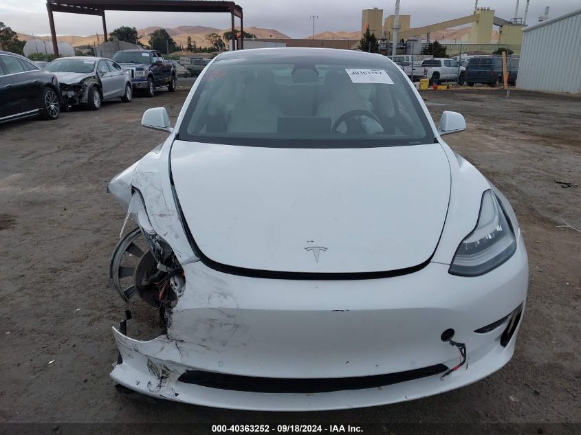 2018 Tesla Model 3 Long Range/Performance VIN: 5YJ3E1EBXJF081347 Lot: 40363252