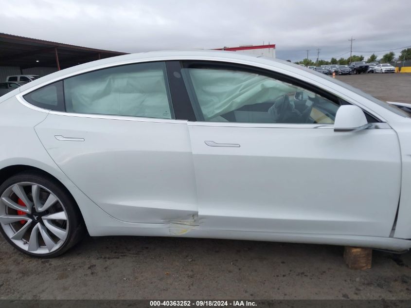 2018 Tesla Model 3 VIN: 5YJ3E1EBXJF081347 Lot: 40363252