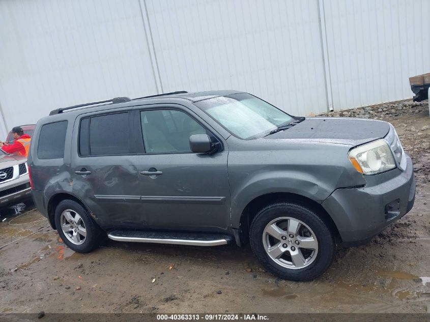 2009 Honda Pilot Ex-L VIN: 5FNYF38539B004707 Lot: 40363313