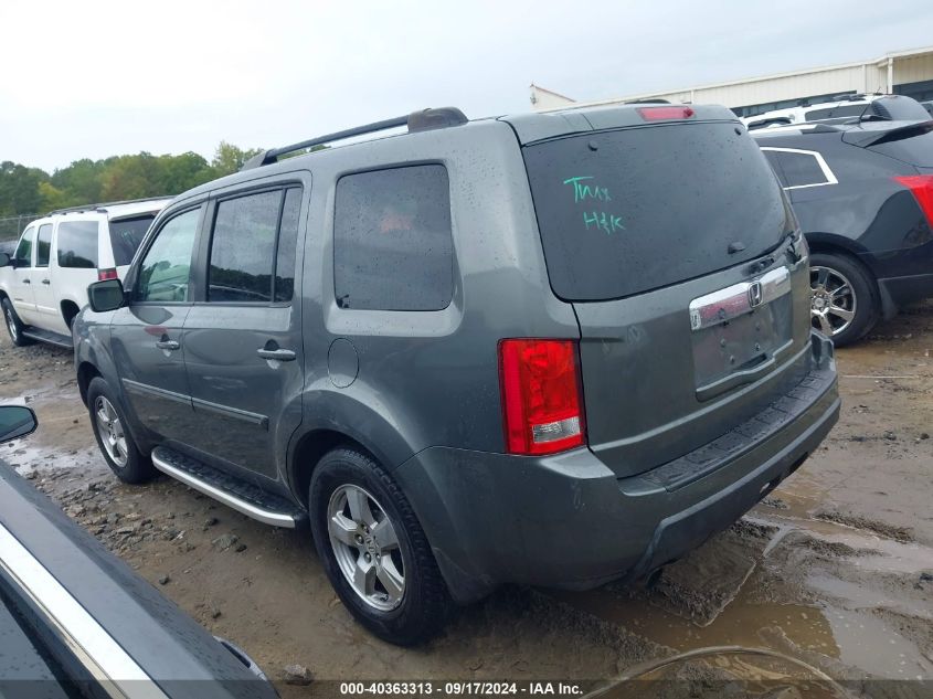 2009 Honda Pilot Ex-L VIN: 5FNYF38539B004707 Lot: 40363313