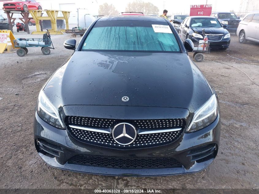 2019 Mercedes-Benz C 300 VIN: 55SWF8DB8KU308734 Lot: 40363328