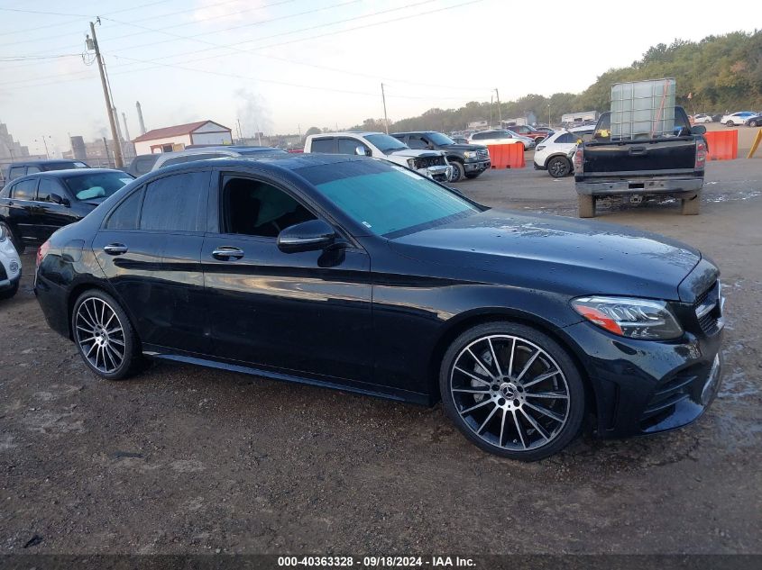 2019 Mercedes-Benz C 300 VIN: 55SWF8DB8KU308734 Lot: 40363328