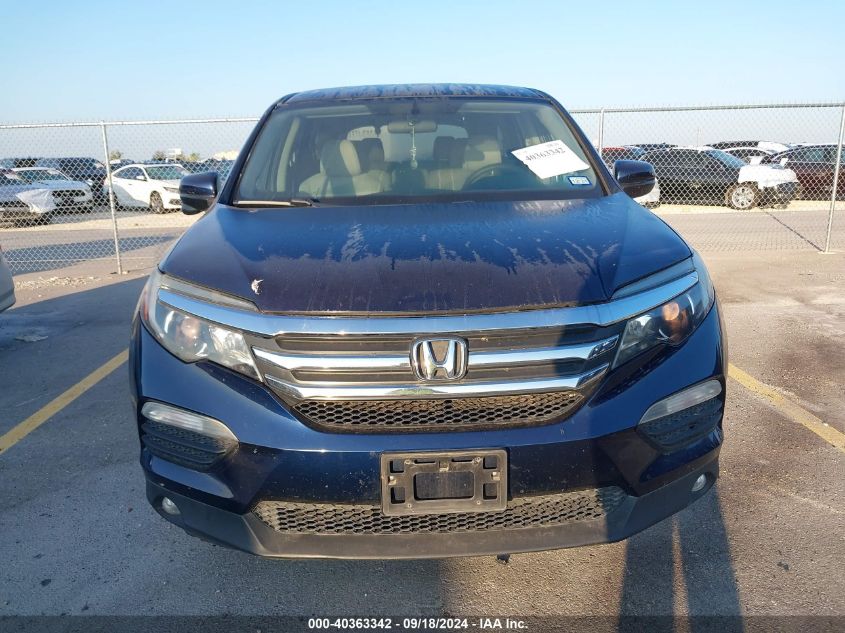 5FNYF5H34HB008242 2017 Honda Pilot Ex