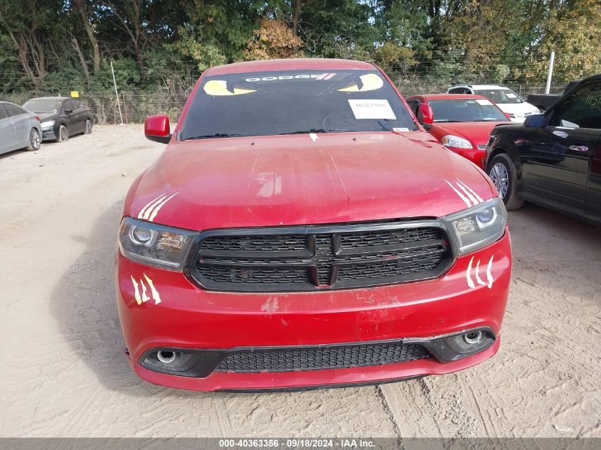 2014 Dodge Durango Sxt VIN: 1C4RDJAG0EC394442 Lot: 40363356