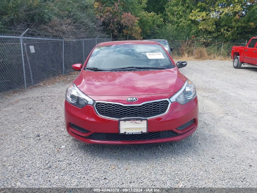 2014 Kia Forte Lx VIN: KNAFX4A66E5153943 Lot: 40363370