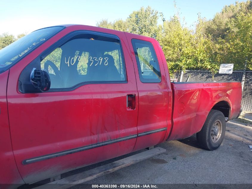 2000 Ford F-250 Lariat/Xl/Xlt VIN: 1FTNX20L0YEA21078 Lot: 40363398