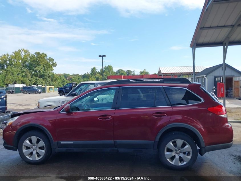 2011 Subaru Outback 2.5I Premium VIN: 4S4BRBCC9B3338039 Lot: 40363422