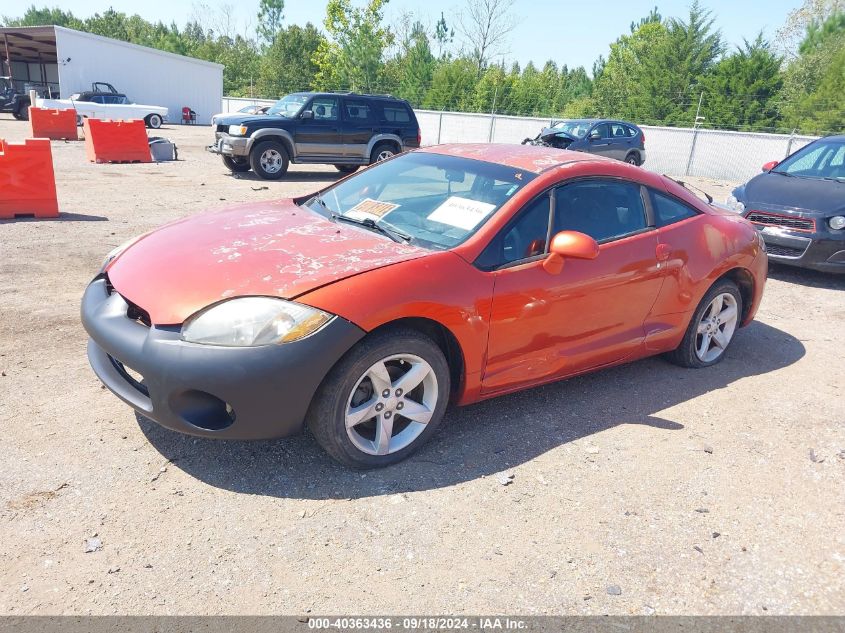 2006 Mitsubishi Eclipse Gt VIN: 4A3AK34T86E011650 Lot: 40363436