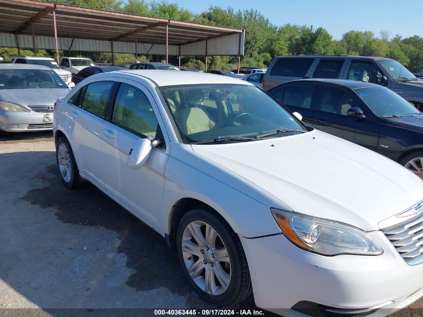 2012 Chrysler 200 Touring VIN: 1C3CCBBB3CN186269 Lot: 40363445