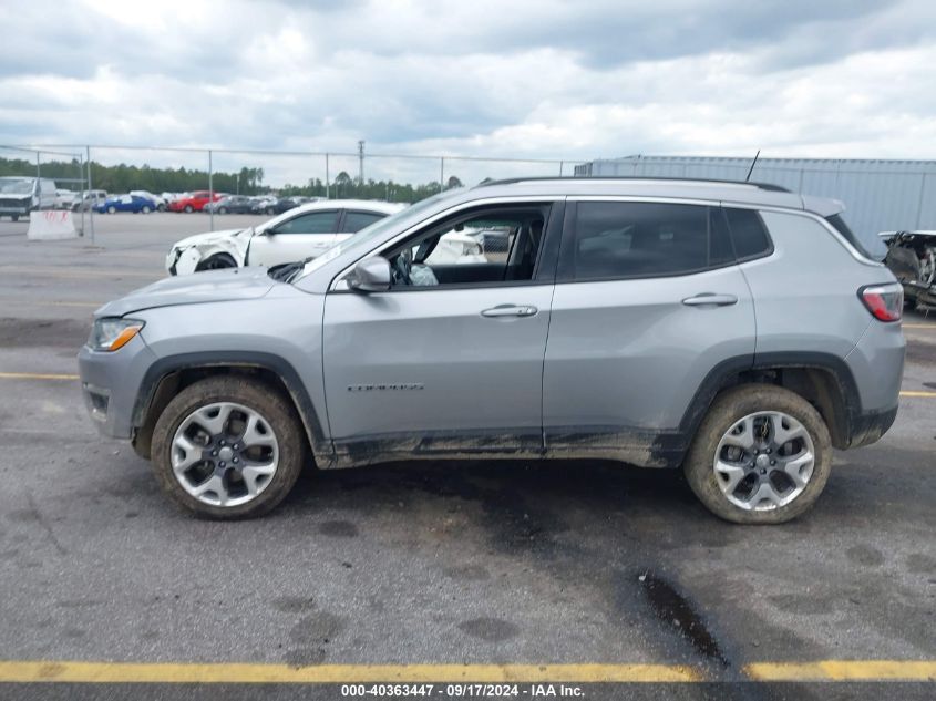 2021 Jeep Compass Limited 4X4 VIN: 3C4NJDCB4MT590784 Lot: 40363447