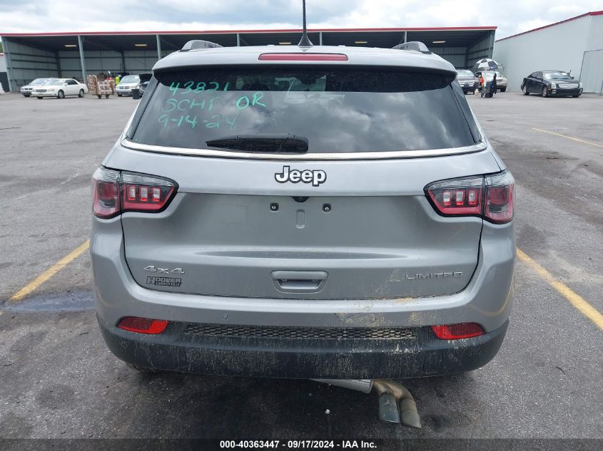 2021 Jeep Compass Limited 4X4 VIN: 3C4NJDCB4MT590784 Lot: 40363447