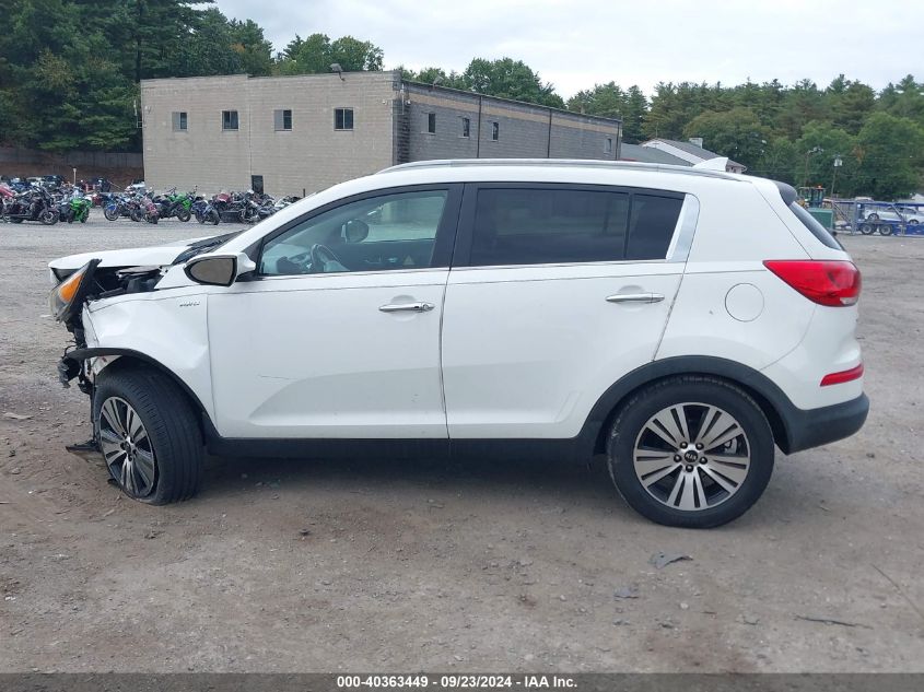 2014 Kia Sportage Ex VIN: KNDPCCAC3E7639844 Lot: 40363449