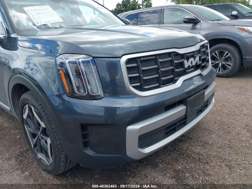 2024 Kia Telluride S VIN: 5XYP6DGCXRG412454 Lot: 40363463