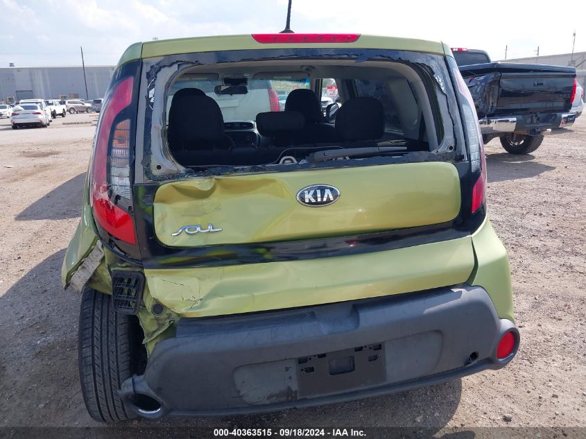 2015 Kia Soul VIN: KNDJN2A22F7806746 Lot: 40363515