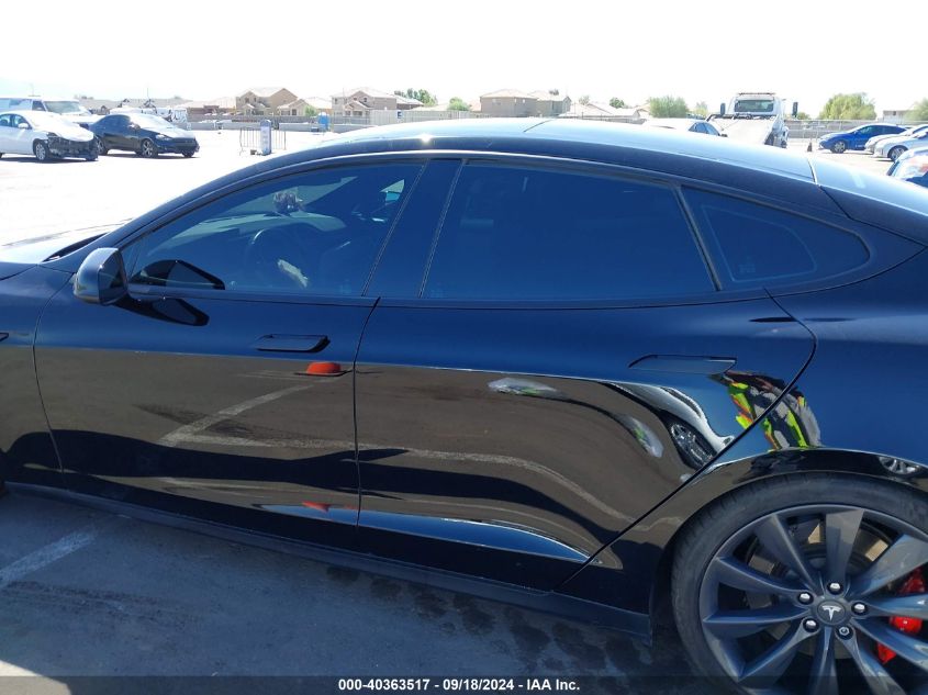 5YJSA1H21EFP62778 2014 Tesla Model S P85D