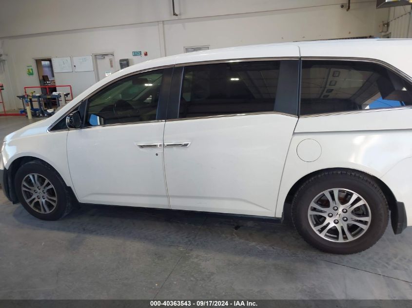 2012 Honda Odyssey Ex-L VIN: 5FNRL5H65CB020268 Lot: 40363543