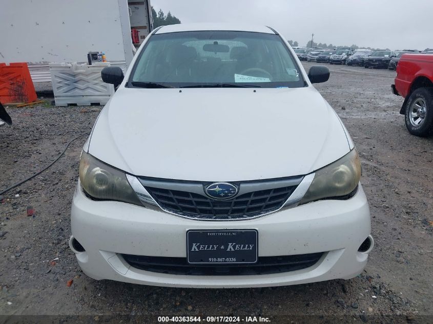 2008 Subaru Impreza 2.5I VIN: JF1GH61638H819066 Lot: 40363544