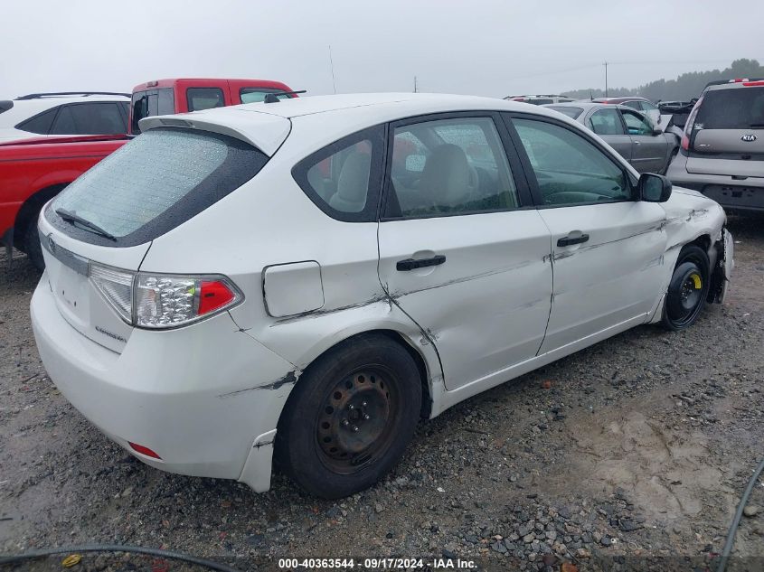 2008 Subaru Impreza 2.5I VIN: JF1GH61638H819066 Lot: 40363544