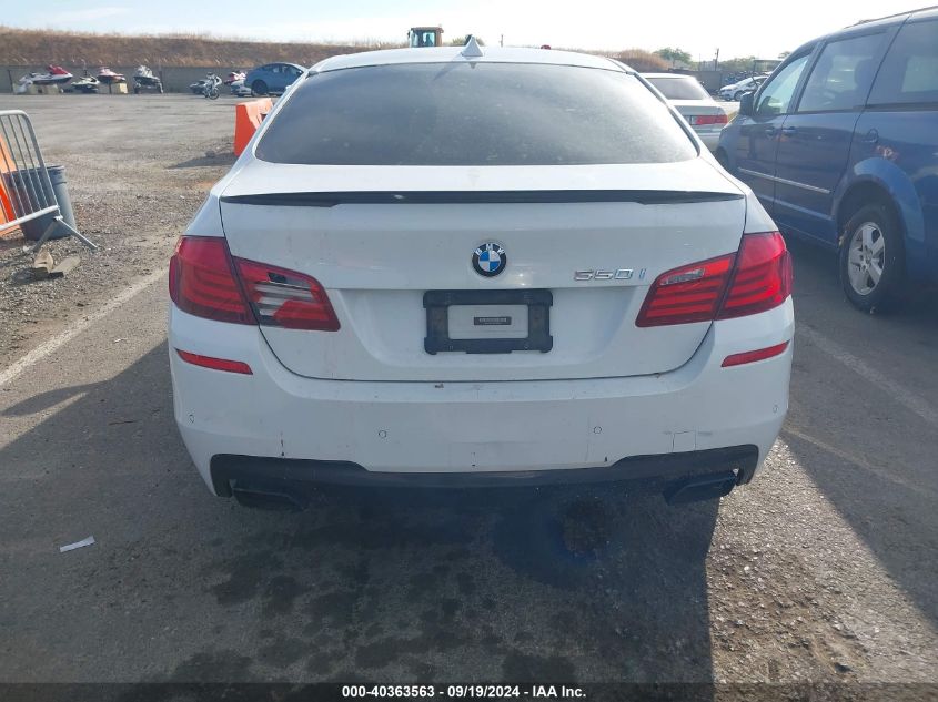 2013 BMW 550I VIN: WBAFR9C54DD226565 Lot: 40363563