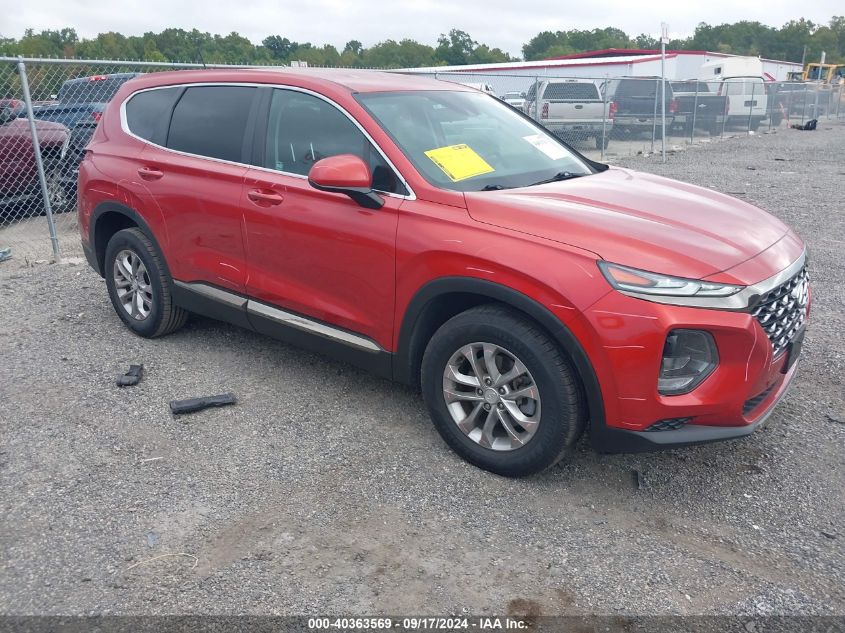 2019 Hyundai Santa Fe Se VIN: 5NMS23AD0KH123161 Lot: 40363569