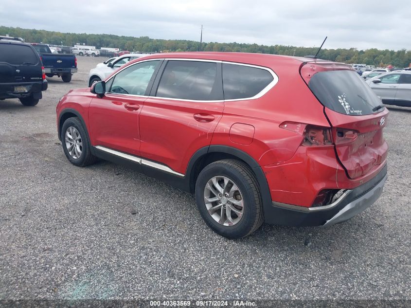 2019 Hyundai Santa Fe Se VIN: 5NMS23AD0KH123161 Lot: 40363569