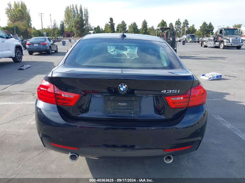 2015 BMW 435I Gran Coupe VIN: WBA4B1C53FD418110 Lot: 40363625