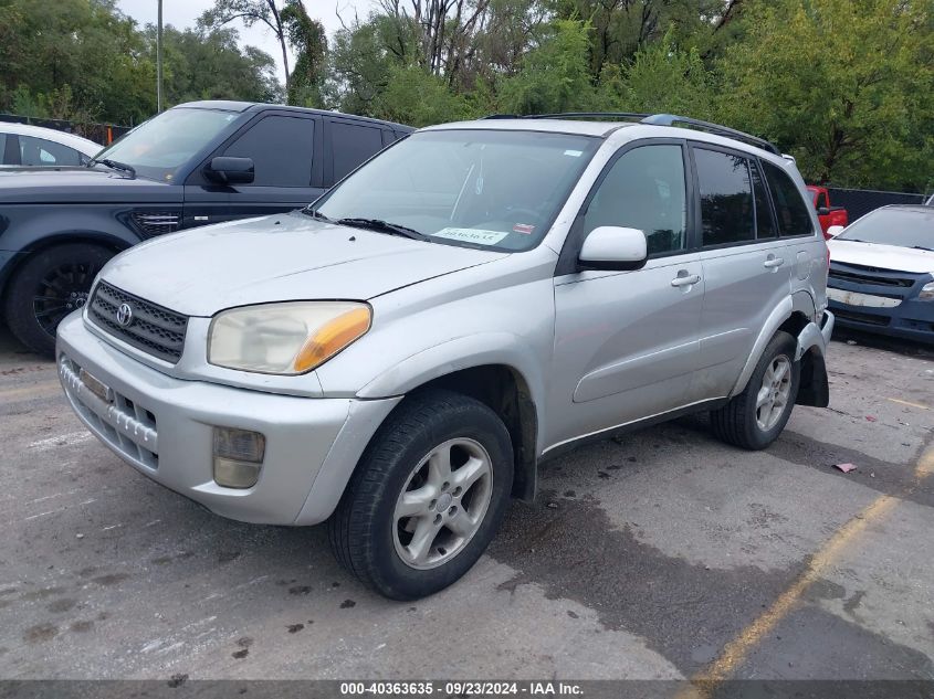 2002 Toyota Rav4 VIN: JTEHH20V726054278 Lot: 40363635