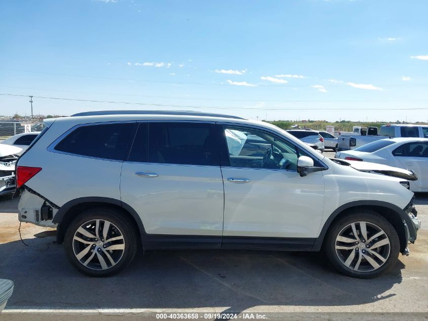 2016 Honda Pilot Touring VIN: 5FNYF5H98GB008604 Lot: 40363658