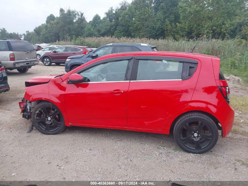 2014 Chevrolet Sonic Lt Auto VIN: 1G1JC6SB4E4213751 Lot: 40363660