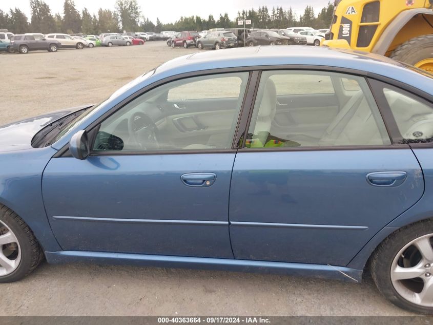 2008 Subaru Legacy 2.5I VIN: 4S3BL616087203298 Lot: 40363664