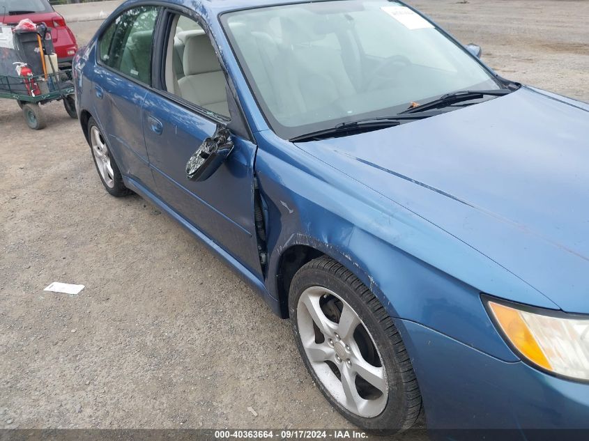 2008 Subaru Legacy 2.5I VIN: 4S3BL616087203298 Lot: 40363664