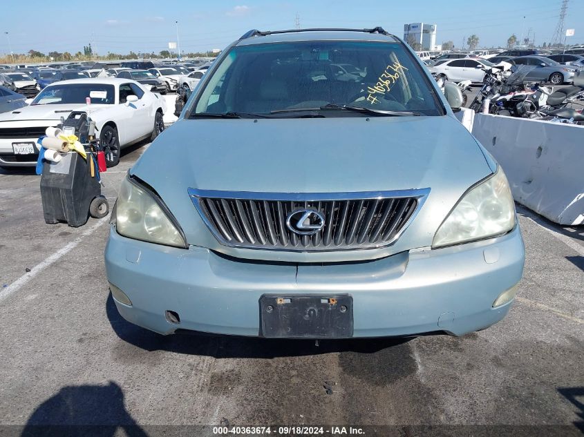 2008 Lexus Rx 350 VIN: 2T2GK31U58C034802 Lot: 40363674