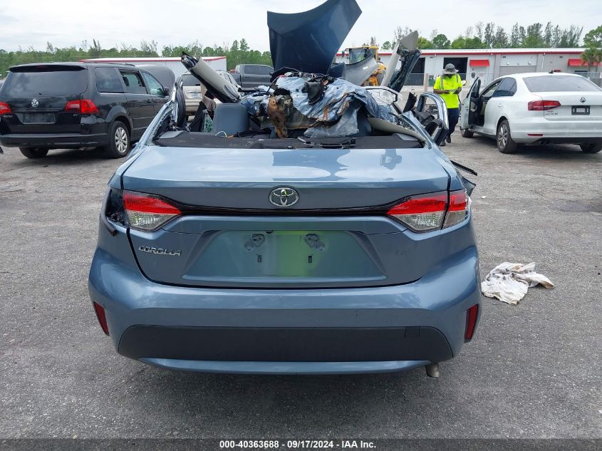 2020 Toyota Corolla Le VIN: JTDEPRAE8LJ043029 Lot: 40363688