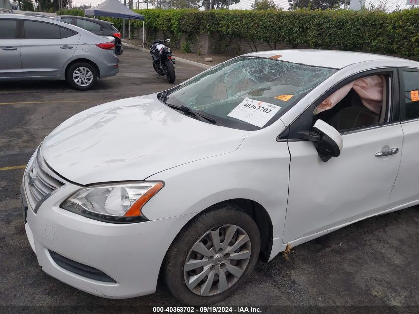 2015 Nissan Sentra Sv VIN: 3N1AB7AP7FY373508 Lot: 40363702