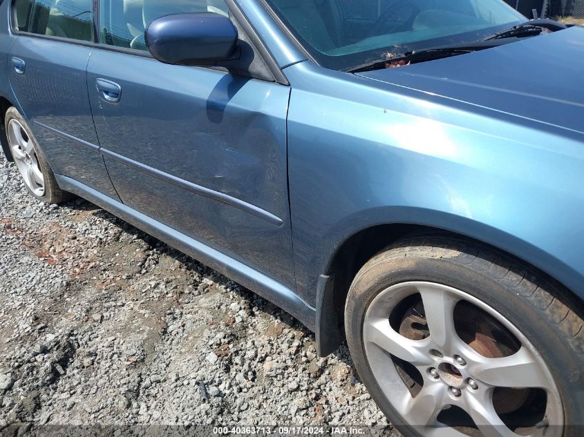 2006 Subaru Legacy 2.5I VIN: 4S3BL626867218580 Lot: 40363713