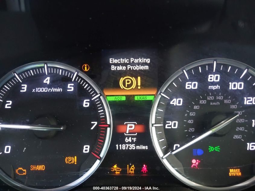 5FRYD4H51HB020719 2017 Acura Mdx Technology Package