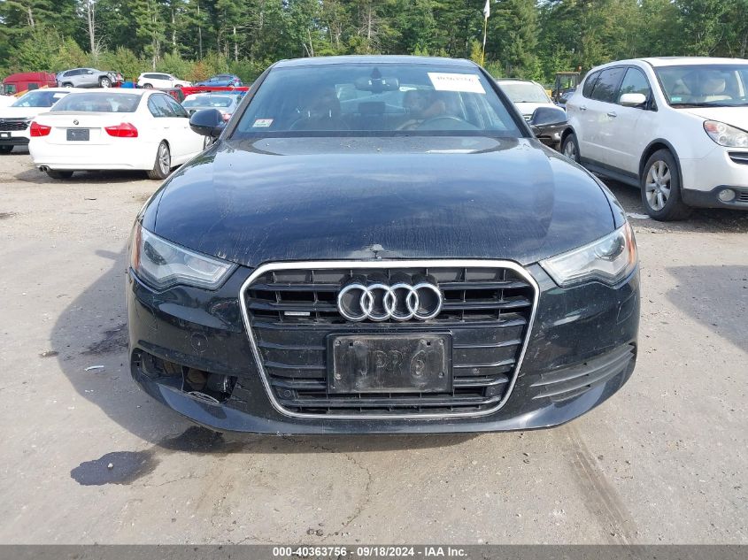 2013 Audi A6 Premium Plus VIN: WAUGFAFC5DN020268 Lot: 40363756