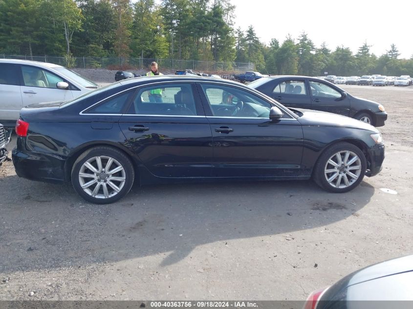 2013 Audi A6 Premium Plus VIN: WAUGFAFC5DN020268 Lot: 40363756