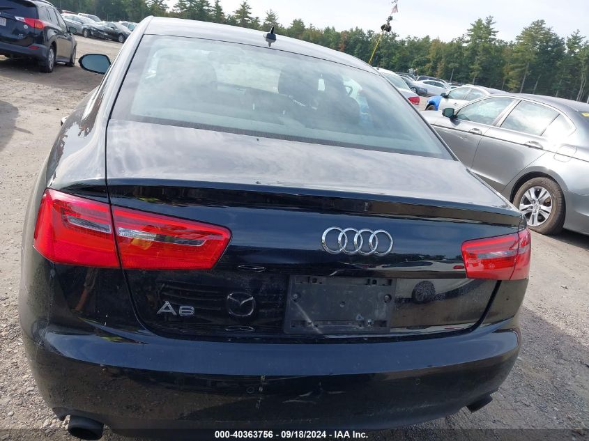 2013 Audi A6 Premium Plus VIN: WAUGFAFC5DN020268 Lot: 40363756